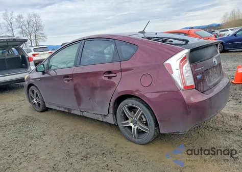 2013 Toyota Prius z USA, uszkodzony, nr VIN JTDKN3DU3D5591037